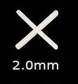 -ตัวจัดร่องยาแนว 2mm 8119 200ตัว FIXTON+