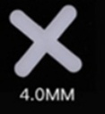 -ตัวจัดร่องยาแนว 4mm 8119 200ตัว FIXTON+