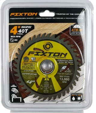 [1005359] ใบเลื่อยวงเดือน 4"x30T แบบบาง FIXTON+