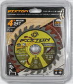 [1005362] ใบเลื่อยวงเดือน 4"x100T แบบเรียบ FIXTON+