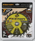 [1005363] ใบเลื่อยวงเดือน 7"x24T แบบเรียบ FIXTON+