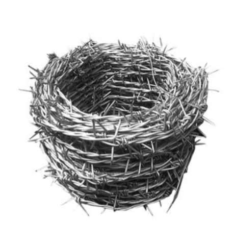 [1005493] ลวดหนามชุบกัลวาไนซ์ #14 4KG 36M FIXTON+