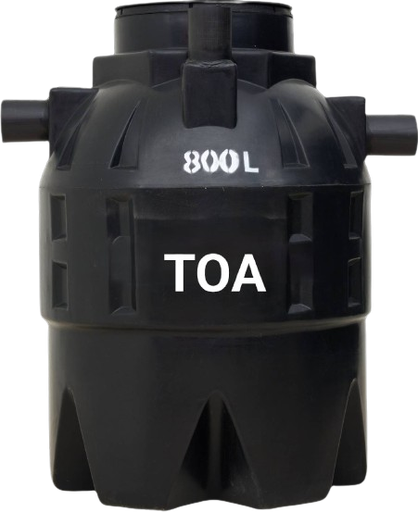 [1005569] ถังบำบัดเกอะกรองไร้อากาศ 800L TOA