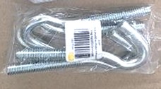 [1005615] เกลียวตลอดหัวตะขอ HH 1/4 FASTENIC แพค 4