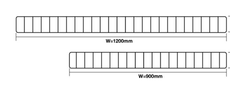 [1005698] Front Rail L900*H80 mm FIX&BUILD+