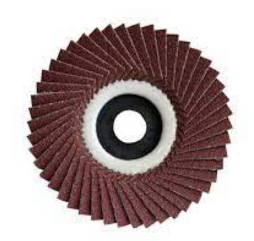 [1005903] จานผ้าทราย หลังแข็ง 4" A120 FIXTON+