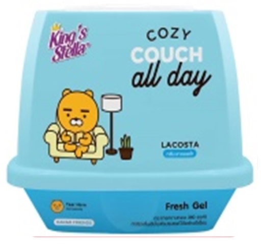 [1006033] เจลปรับอากาศ เฟรชเจลคาเคา 180 g. กลิ่น Lacosta King's Stella