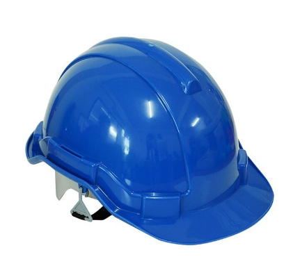 [1006147] หมวกนิรภัย HDPE ปรับเลื่อน มอก. SC-03RHDPE-BL สีน้ำเงิน