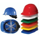 หมวกนิรภัย HDPE ปรับหมุน มอก. SC-03HDPE-BR สีน้ำเงิน