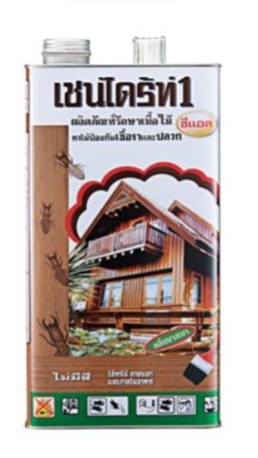 [1006358] เชนไดร้ท์รักษาเนื้อไม้ 5L สีใส