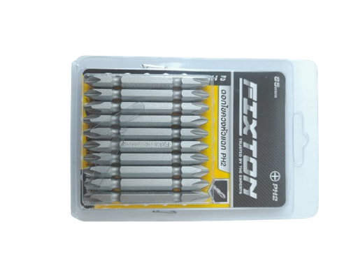 [1006379] -ดอกไขควงลมแฉก 2 ด้าน PH2x65mmTurque FIXTON+