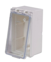 บล็อกกันน้ำ PVC BR002 ฝาใส LEETECH