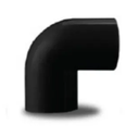 ข้องอ 3/4" NNBC20B ดำ NANO
