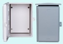 ตู้Abcoฝาทึบ มีหลังคา ขนาด 6"x8" A-CA618W สีขาว