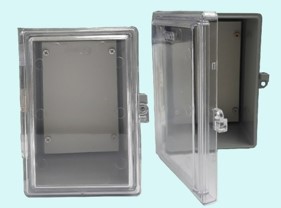 [1007248] ตู้Abcoฝาใส ขนาด 7"x12" A-CT712G สีเทา