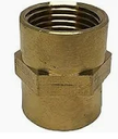 นิปเปิ้ลเกลียวในทองเหลือง 1/4"