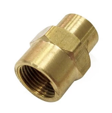 [1007317] นิปเปิ้ลเกลียวในทองเหลือง 1/2"x3/8"