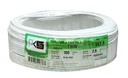 สายไฟ THW 1x2.5 (100m.) สีขาว PKS