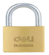 -กุญแจทองเหลืองงานหนัก50mm DL508906 DELI+