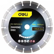[1007513] ใบตัดเพชร 9" 230x22.2mm EDH-SQP230-E1 DELI+