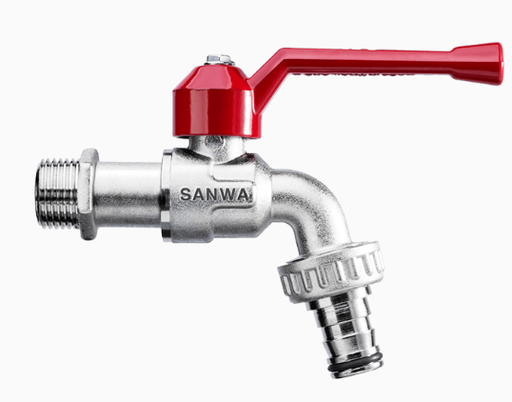 [1007566] ก๊อกบอลสนาม 1" SANWA