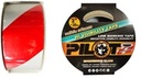 เทปสะท้อนแสงแดงขาว 2"*20m PILOT=