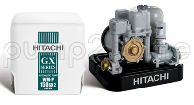 [1000010] -ปั๊มน้ำอัตโนมัติขนาดกะทัดรัด แรงดันคงที่ WM-P 150GX2 150W HITACHI