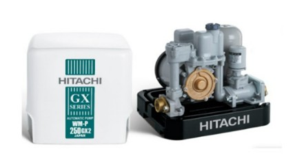 [1000011] -ปั๊มน้ำอัตโนมัติขนาดกะทัดรัด แรงดันคงที่ WM-P 250GX2 250W HITACHI