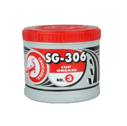 [1000015] จารบี No.3 0.5 กก. SG306#3 สีแดง จระเข้