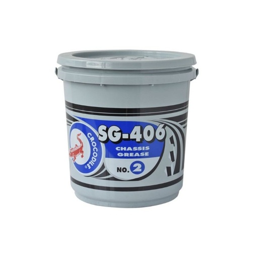 [1000017] จารบี No.2 5 กก. สีเขียว จระเข้