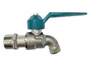 ก๊อกบอลแฟนซี 1/2" สีเขียว SANWA