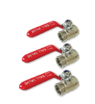 [1007670] บอลวาล์วทองเหลือง 1/2" FIX&BUILD+