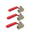 -บอลวาล์วทองเหลือง 3/4" FIX&BUILD+