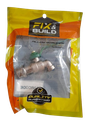 -ก๊อกบอลแฟนซี 1/2" เขียว FIX&BUILD+