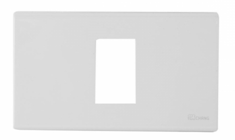 [1000510] ฝาช่องเมจิ 1ช่อง FA-201 CHANG