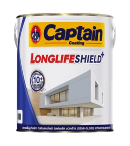 [1007695] น้ำยารองพื้นปูนเก่า ลองไลฟ์ชิลด์พลัส 1 กล. กัปตัน