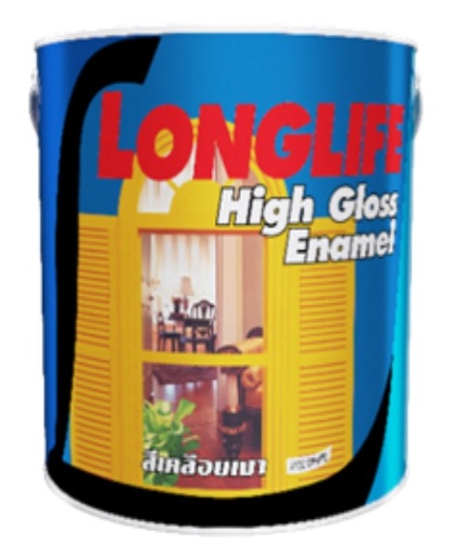 [1007729] สีเคลือบด้าน ลองไลฟ์ #2770 (สีดำด้าน) กัปตัน