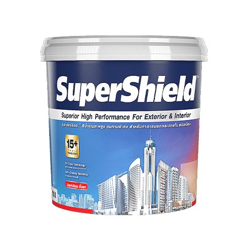 [1007811] สีน้ำ ซุปเปอร์ชิลด์ กึ่งเงา ภายนอก 2.5กล.เบสA TOA