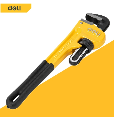 [1000566] ประแจจับแป๊ปขาเดี่ยว 8" EDL2508 DELI+