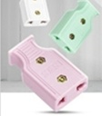-ปลั๊กตัวเมีย 2ขา 250V 10A คละสี
