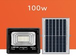 [1008091] -LED SOLAR FLOODLIGHT SMART SENSOR PAX 100W DL  P.3 LAMPTAN