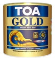 อะคริลิกแลคเกอร์ GL123  1/2 ไปท์ สีทอง TOA
