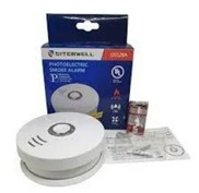 [1008245] -เครื่องดักจับควัน GS528A Photoelectric Smoke Detector with Battery 9V Siterwel