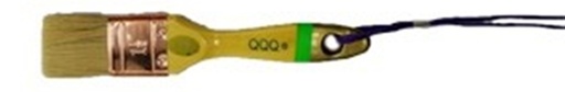 [1008286] แปรงทาสีขนขาว QQQ 1 1/2นิ้ว ตราผีเสื้อ