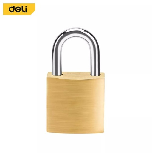 [1008362] -กุญแจทองเหลือง 20mm EDL508907 DELI+