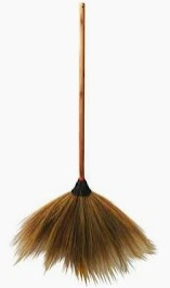 [1008367] ไม้กวาดอ่อน 6 เสา ทาชัน อย่างหนา