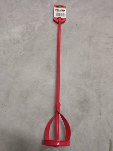 [1008386] หัวปั่นปูนเล็ก 6.5 ซม. แกนยาว 40 ซม. ปลายหกเหลี่ยม RAINBOW