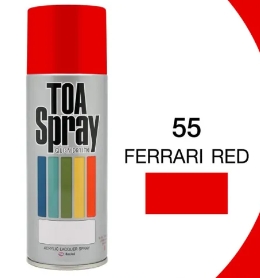[1008526] ทีโอเอ สเปรย์ อเนกประสงค์ #055 400cc FERRARI RED TOA