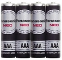 ถ่าน PANASONIC NEO AAA R03NT/4SL แพ็ค 4 ชิ้น