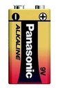 ถ่านอัลคาไลน์ 9V 6LR61T/1B แพ็ค 1 ชิ้น PANASONIC